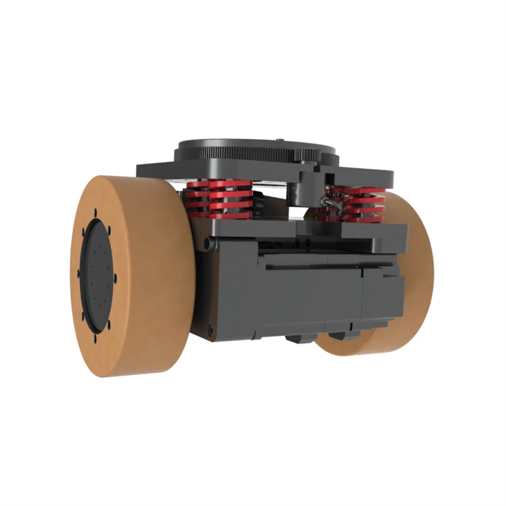 Dual Differential Drive Wheel With Suspension Module factory