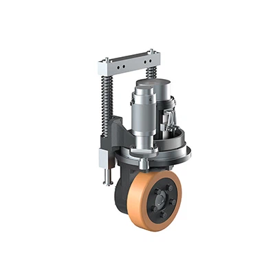 Vertical Drive Wheel with Shock Absorption